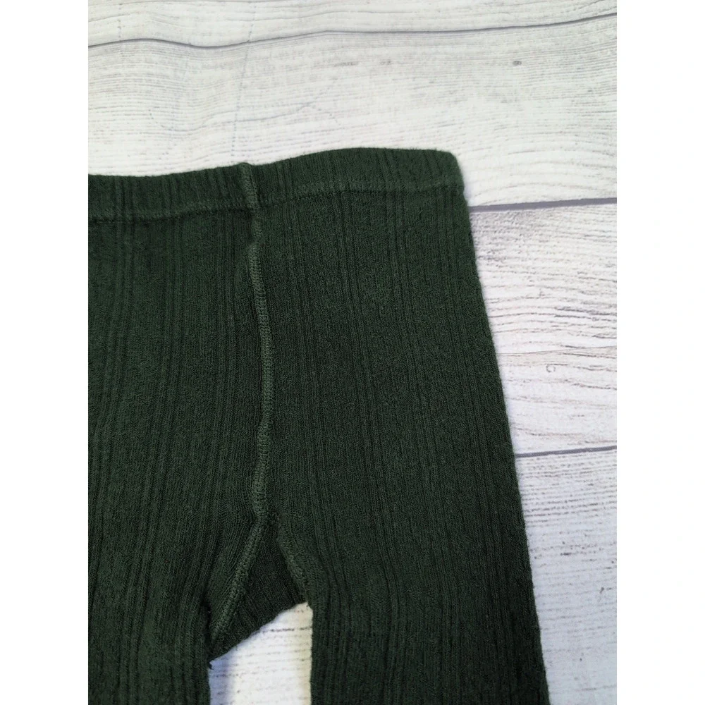 5/6 Little Stocking Co Hunter Green Tights